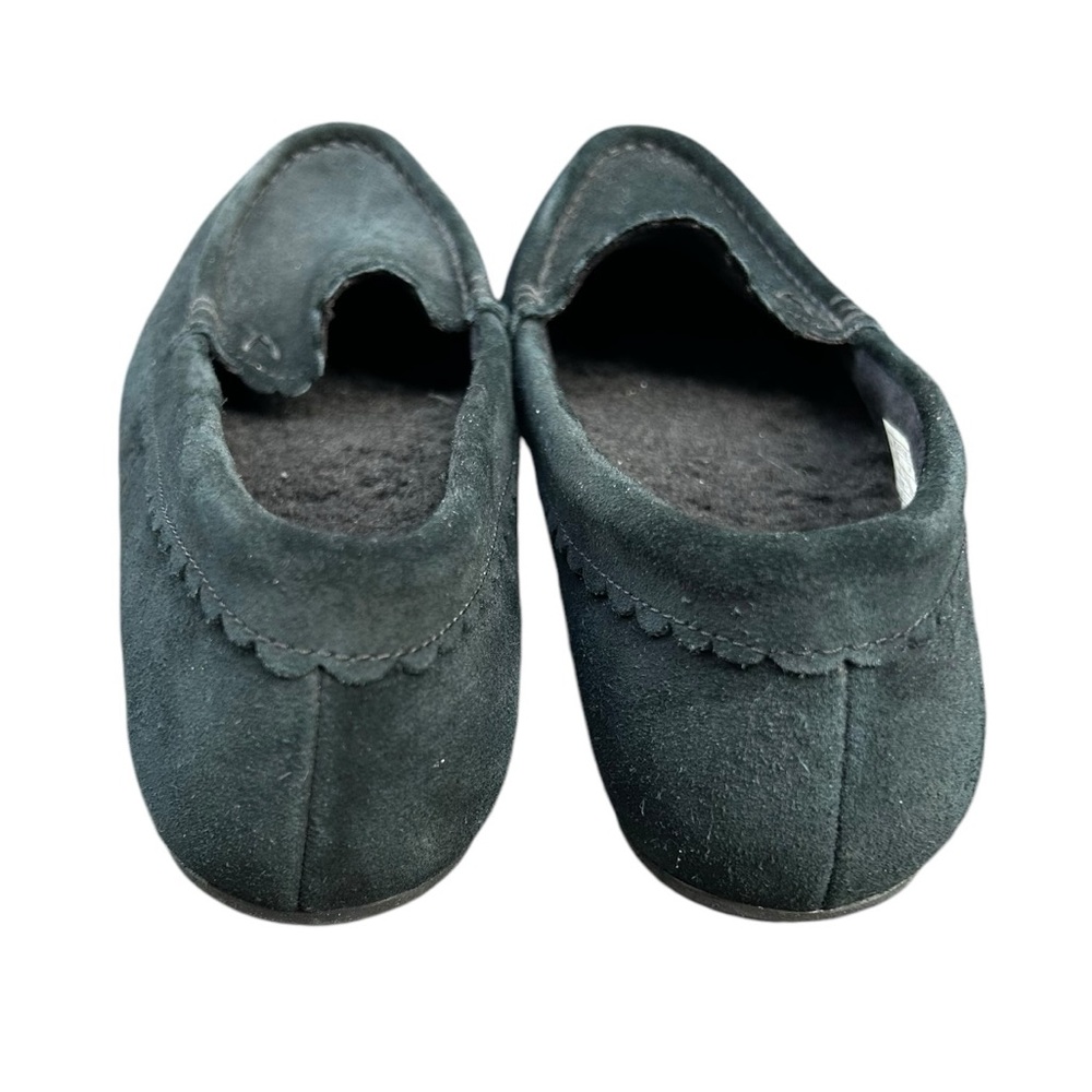 Vionic McKenzie Black Slipper Shoe Women’s Size 7 Suede Upper Rubber Sole - Picture 4 of 9